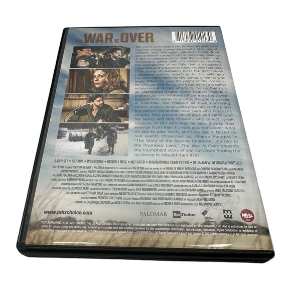 The War is Over World War II DVD 3 Disc Set Nazi Occupation in Italy has Ended - Picture 2 of 4